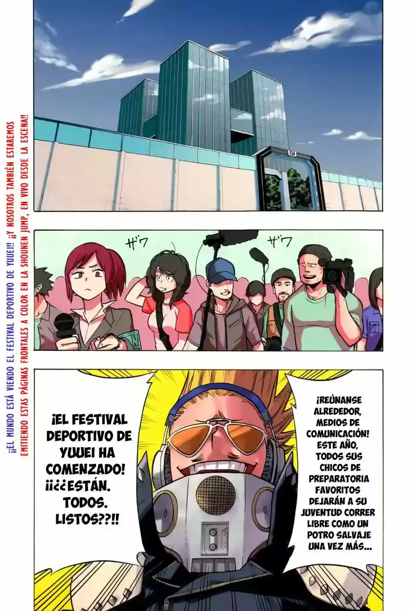 Página 3 — Boku no Hero Academia Capítulo 23