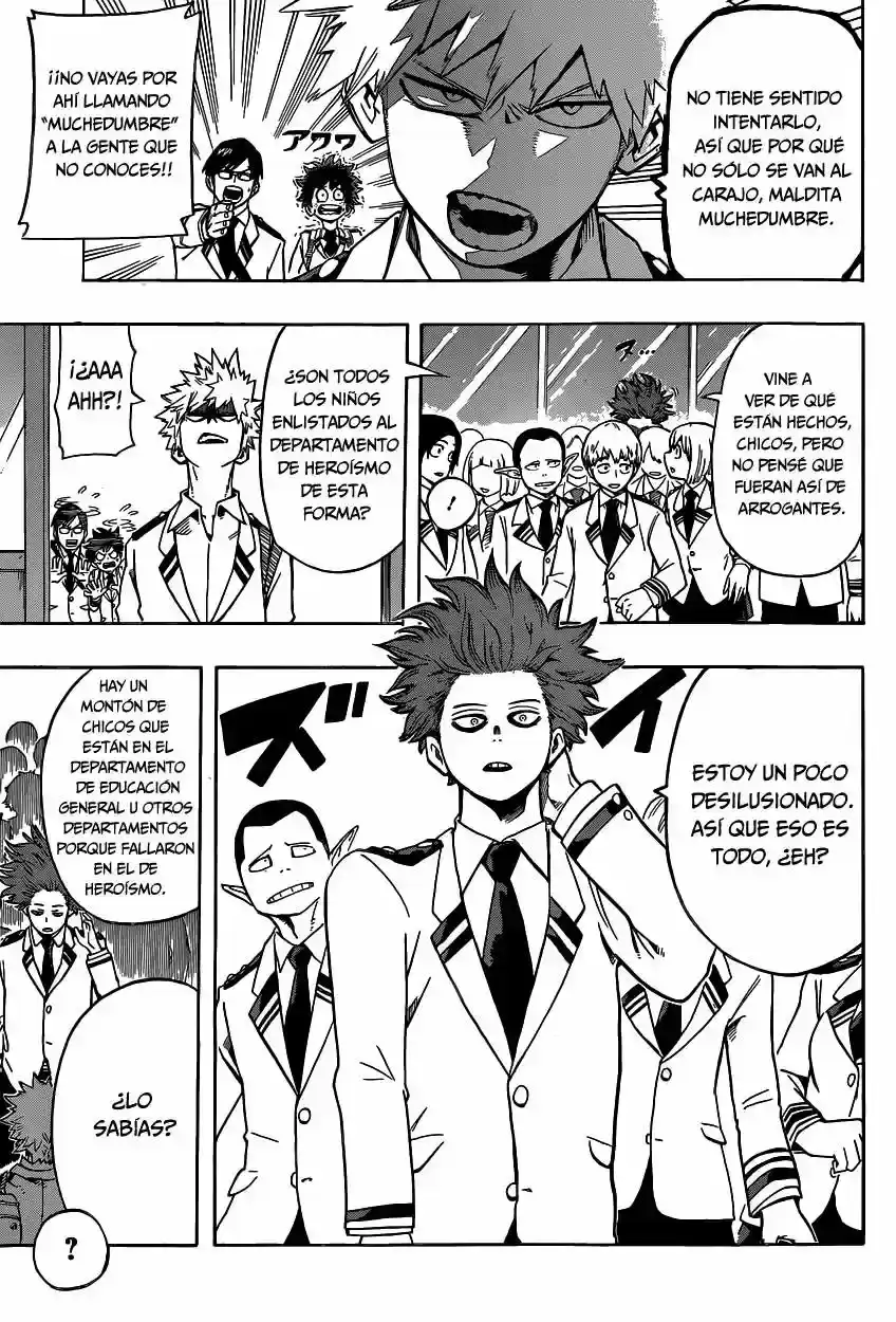 Página 9 — Boku no Hero Academia Capítulo 23