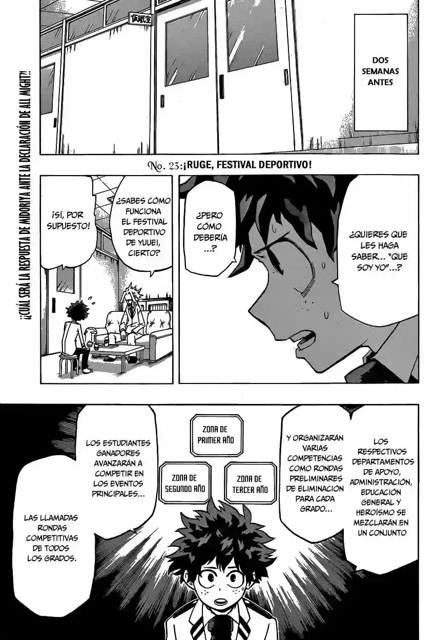 Página 25 — Boku no Hero Academia Capítulo 23