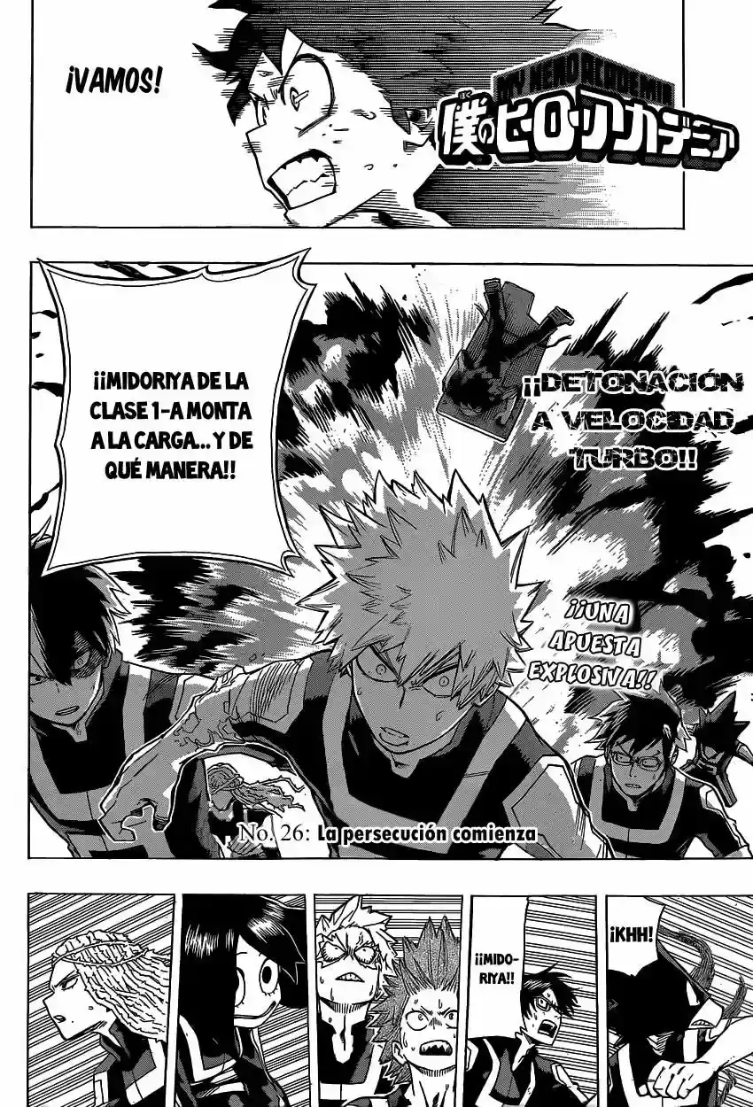 Página 3 — Boku no Hero Academia Capítulo 26