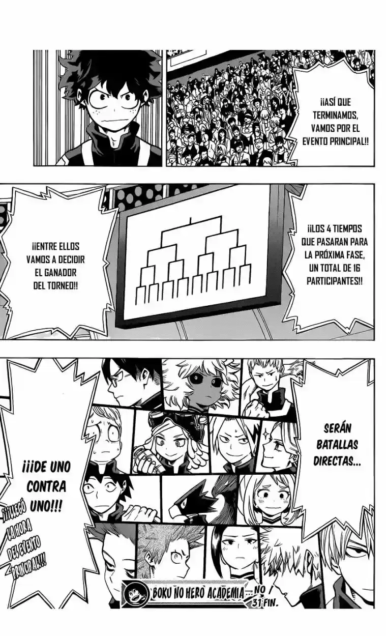 Página 40 — Boku no Hero Academia Capítulo 31