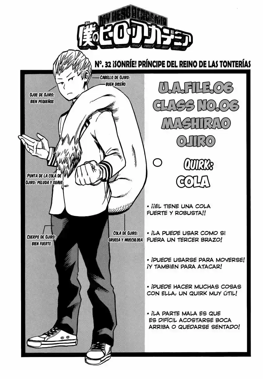 Página 2 — Boku no Hero Academia Capítulo 32
