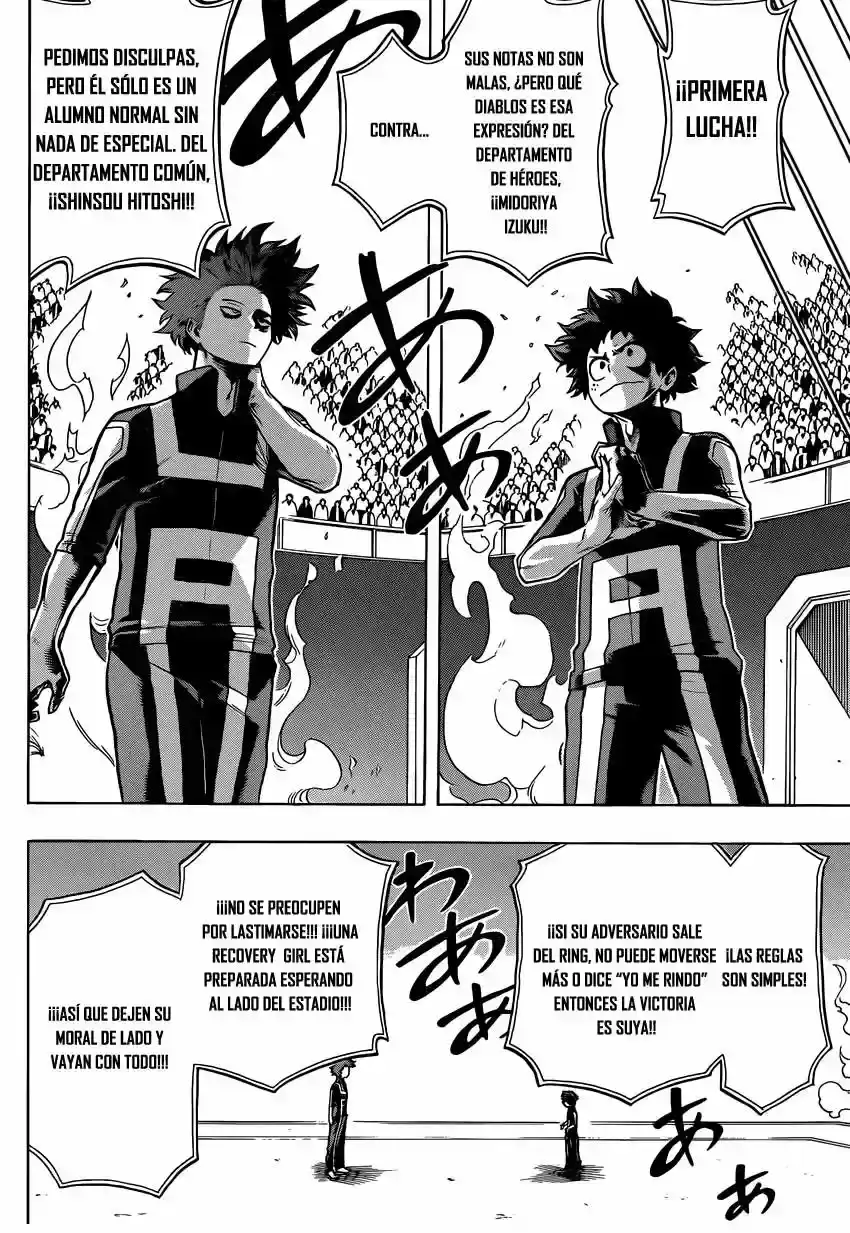 Página 16 — Boku no Hero Academia Capítulo 32