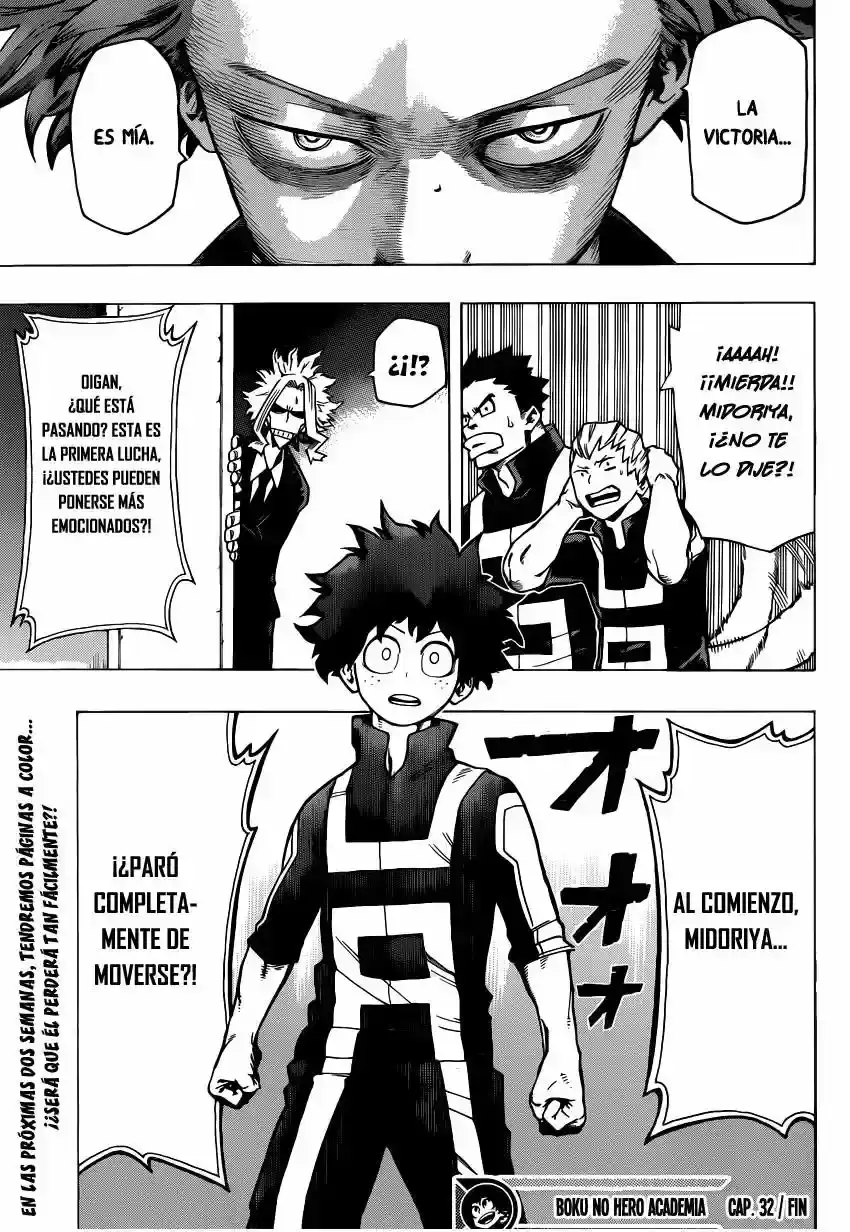 Página 19 — Boku no Hero Academia Capítulo 32