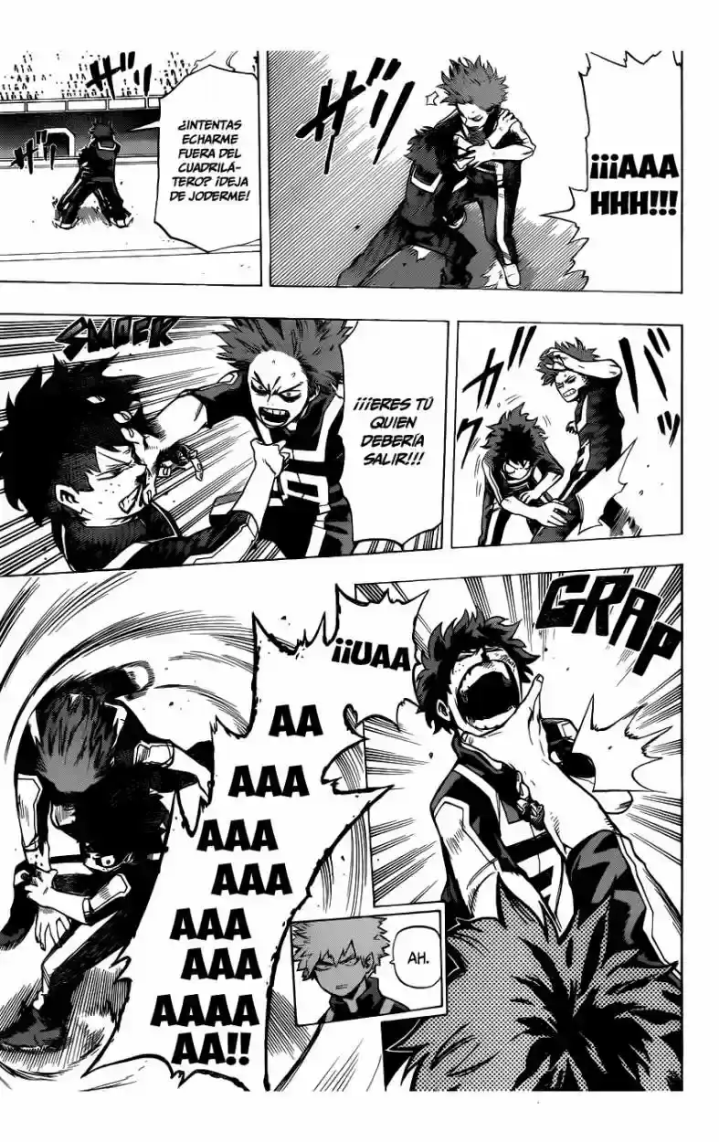 Página 18 — Boku no Hero Academia Capítulo 33