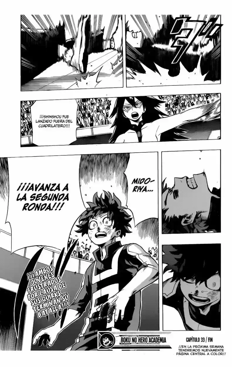 Página 20 — Boku no Hero Academia Capítulo 33