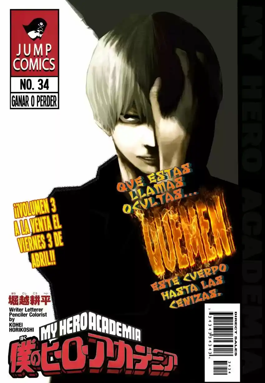 Página 2 — Boku no Hero Academia Capítulo 34