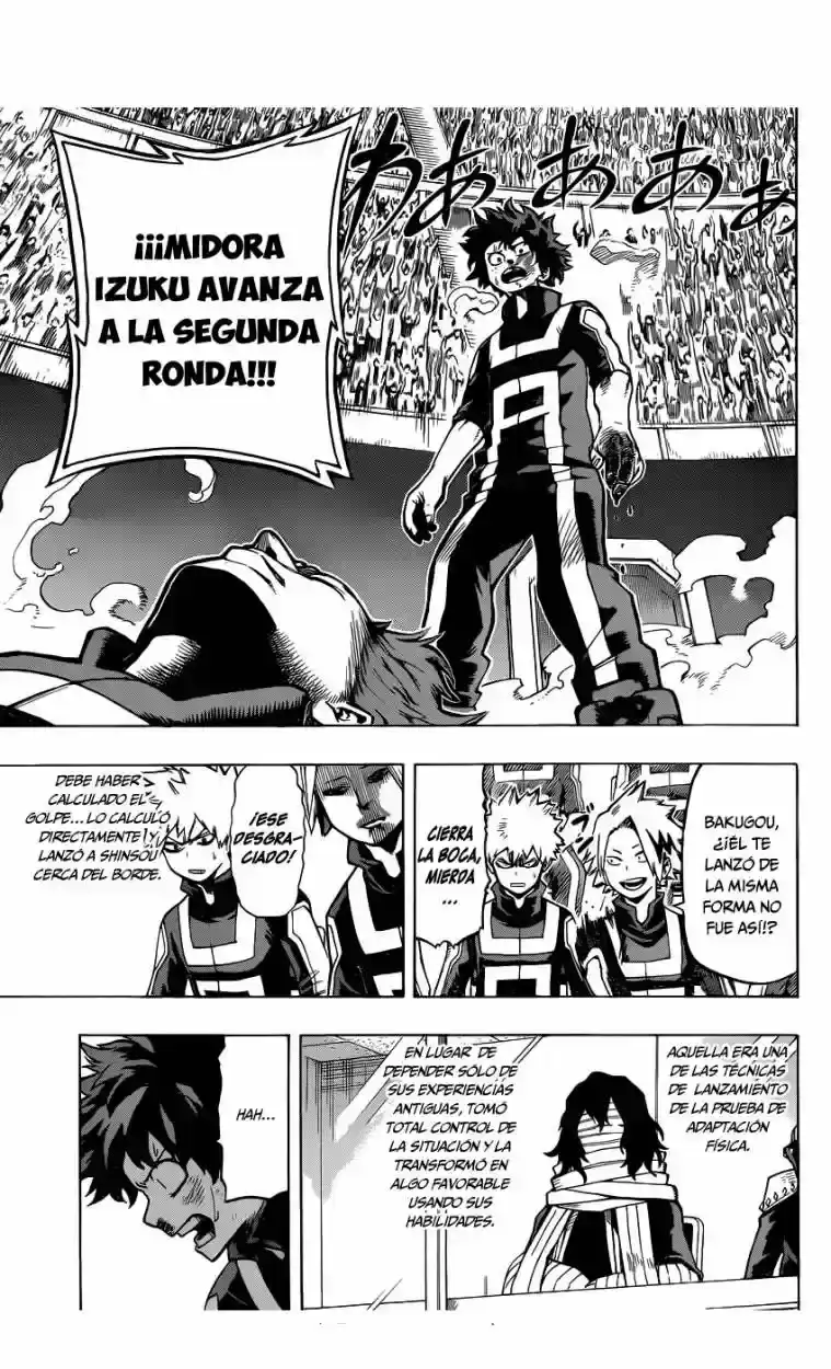 Página 4 — Boku no Hero Academia Capítulo 34