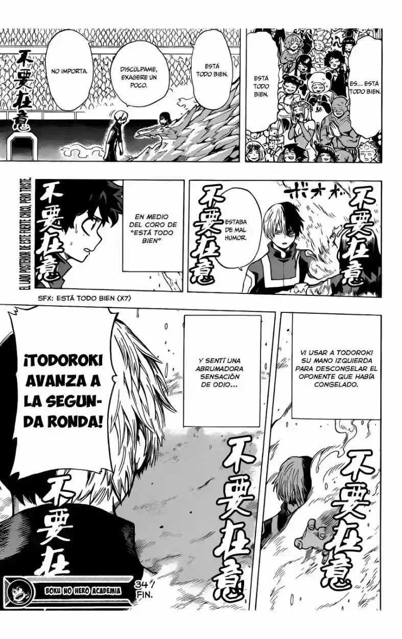 Página 19 — Boku no Hero Academia Capítulo 34
