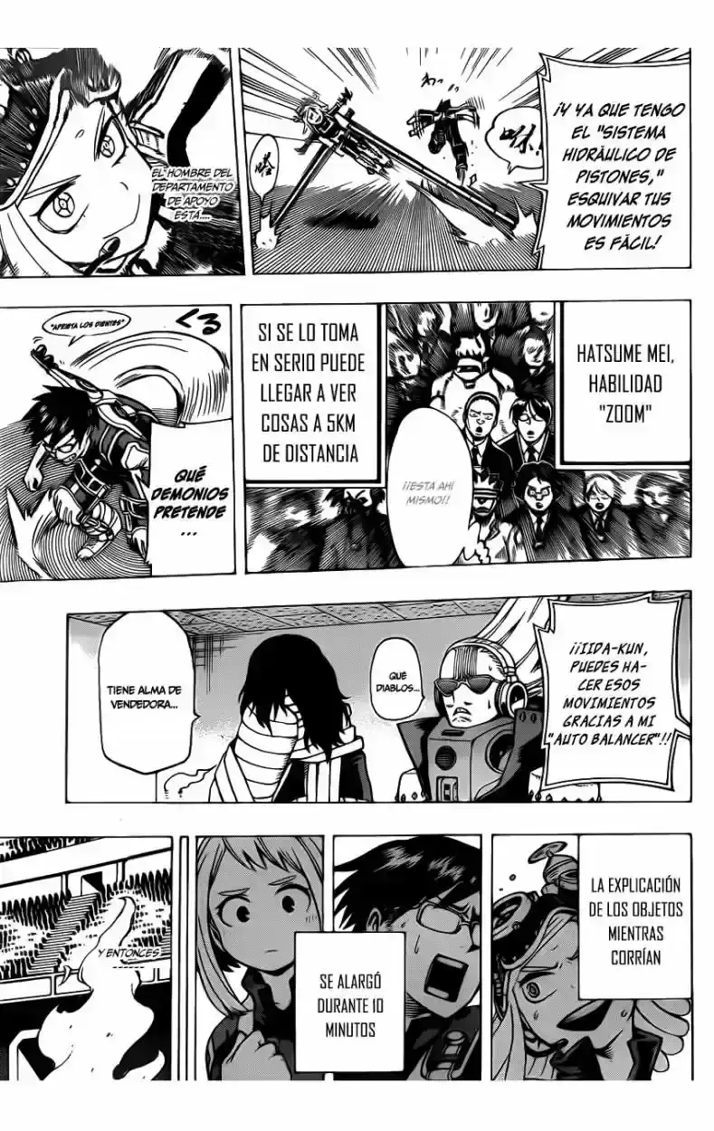 Página 8 — Boku no Hero Academia Capítulo 35