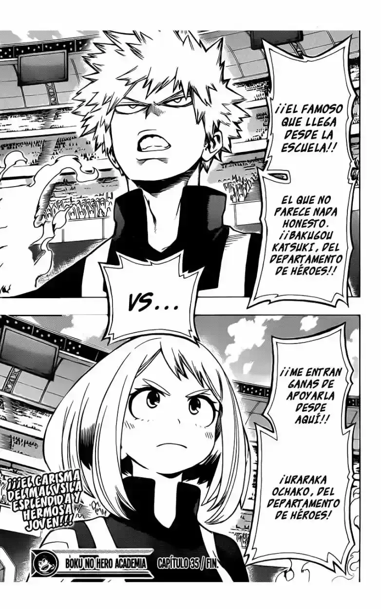 Página 38 — Boku no Hero Academia Capítulo 35