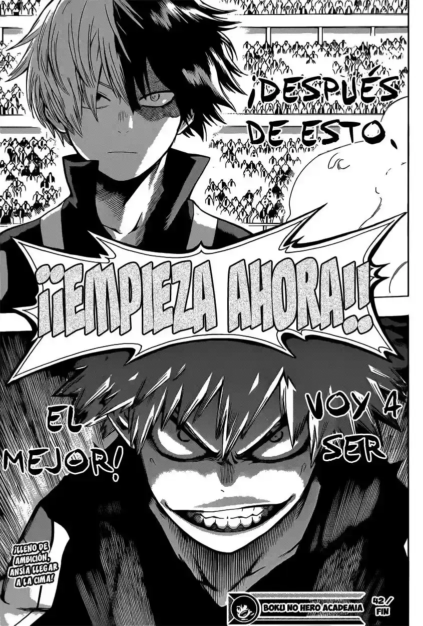 Página 40 — Boku no Hero Academia Capítulo 42