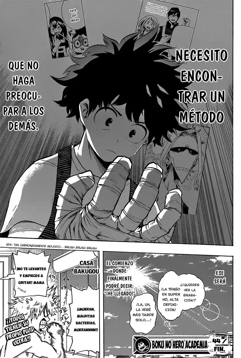Página 19 — Boku no Hero Academia Capítulo 44
