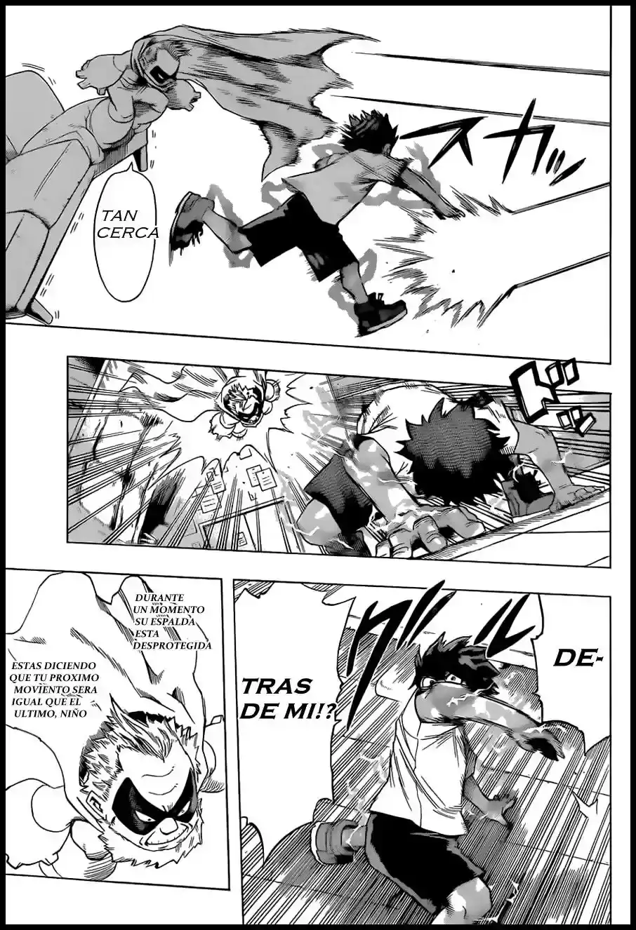 Página 8 — Boku no Hero Academia Capítulo 49