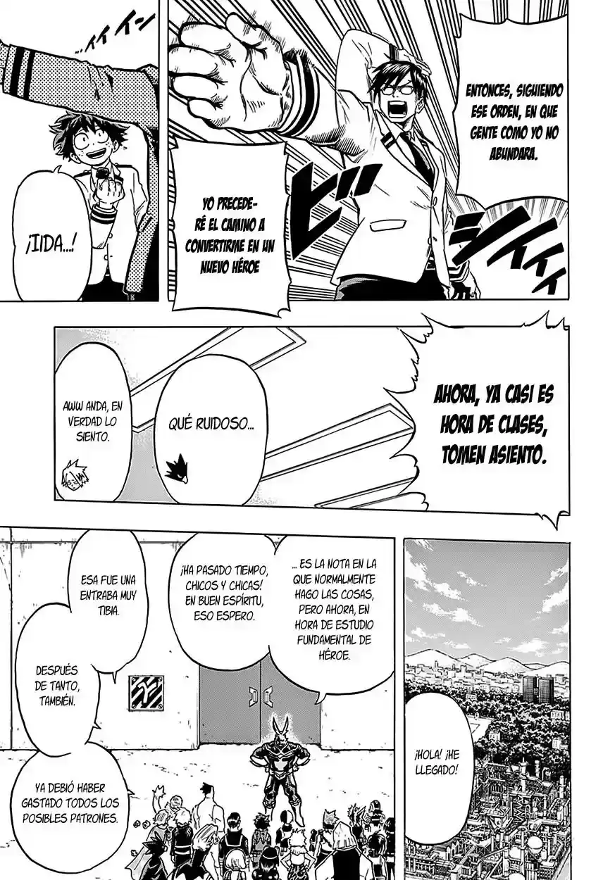 Página 12 — Boku no Hero Academia Capítulo 58