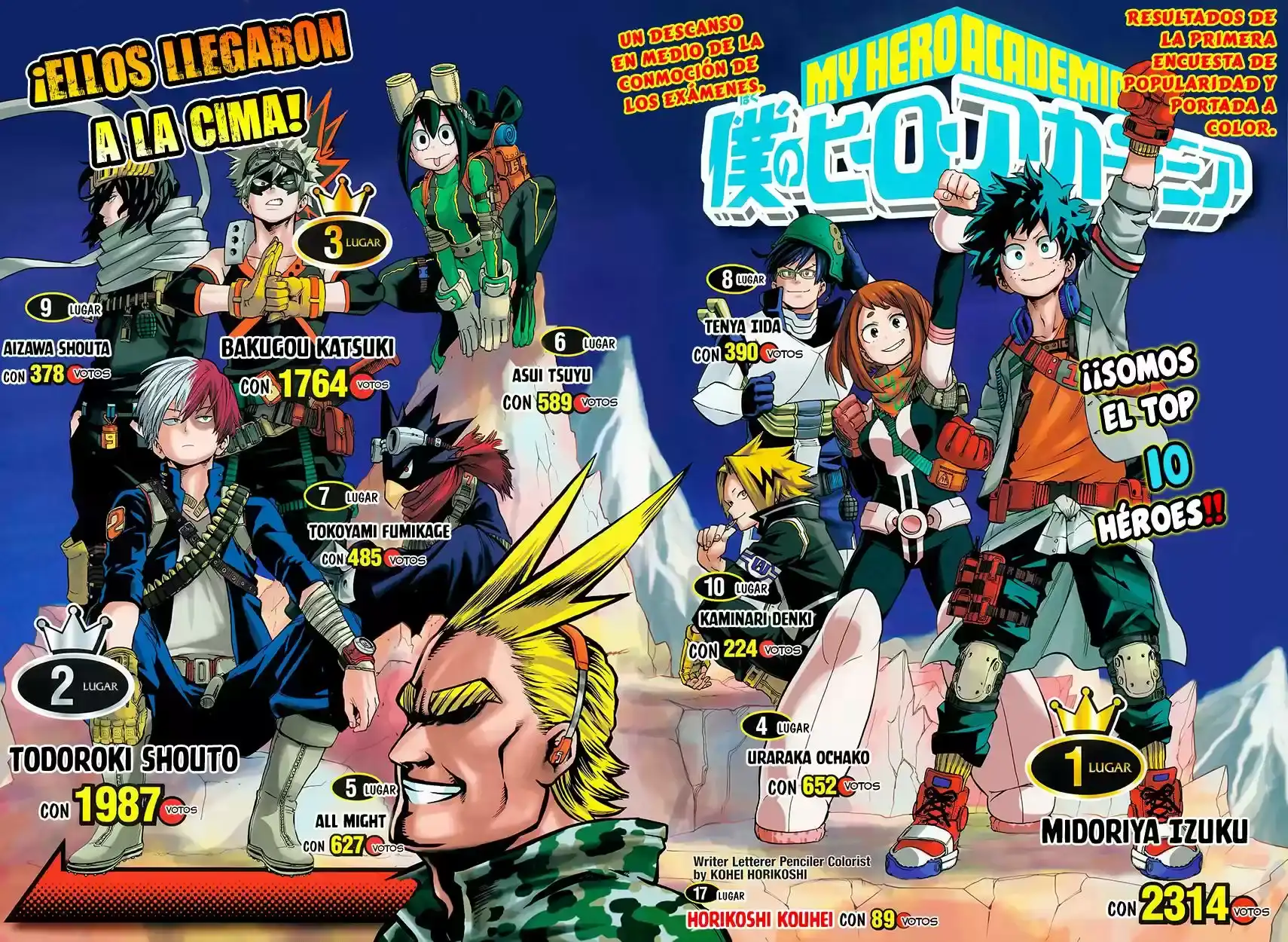 Página 4 — Boku no Hero Academia Capítulo 62