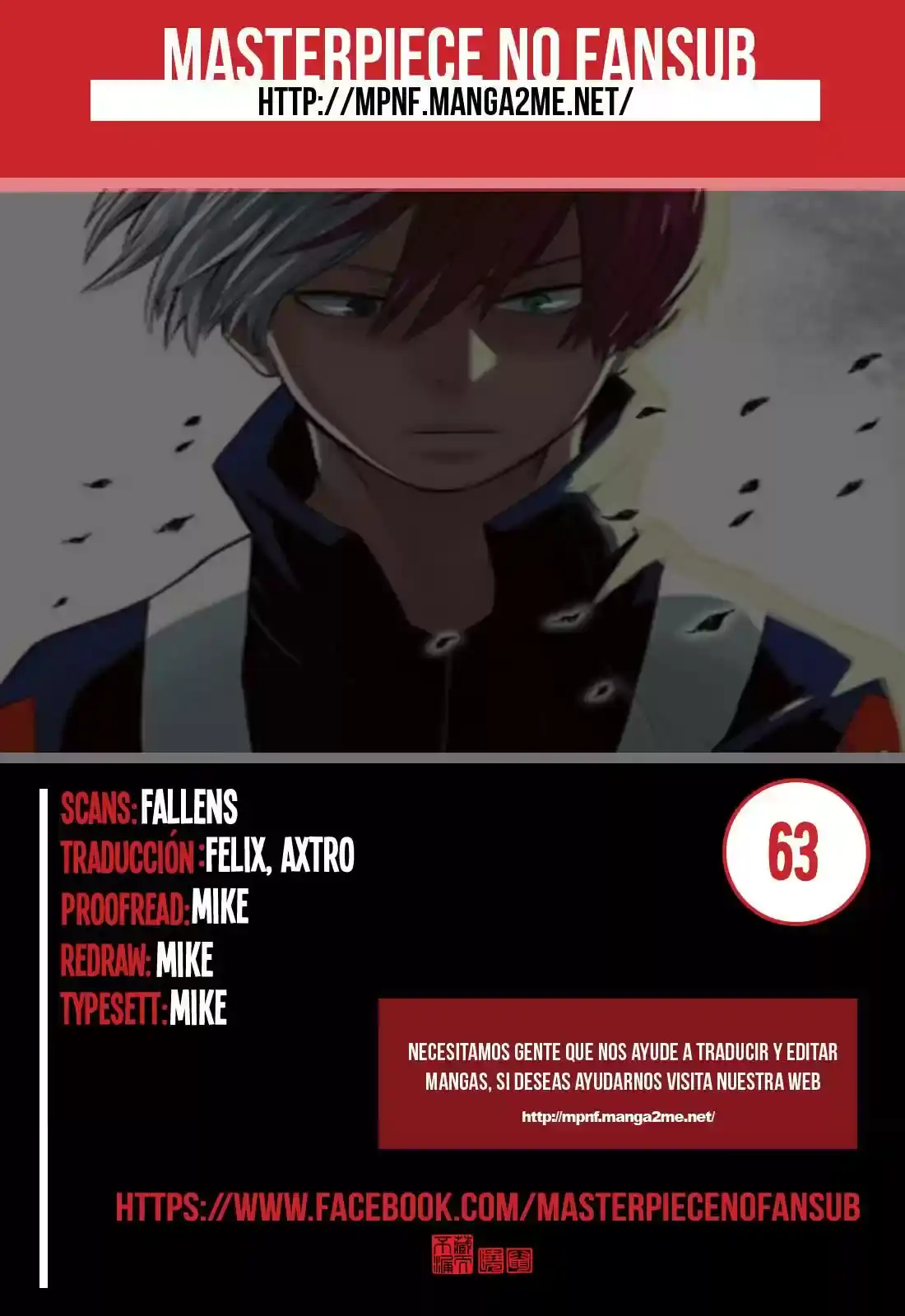 Página 20 — Boku no Hero Academia Capítulo 63
