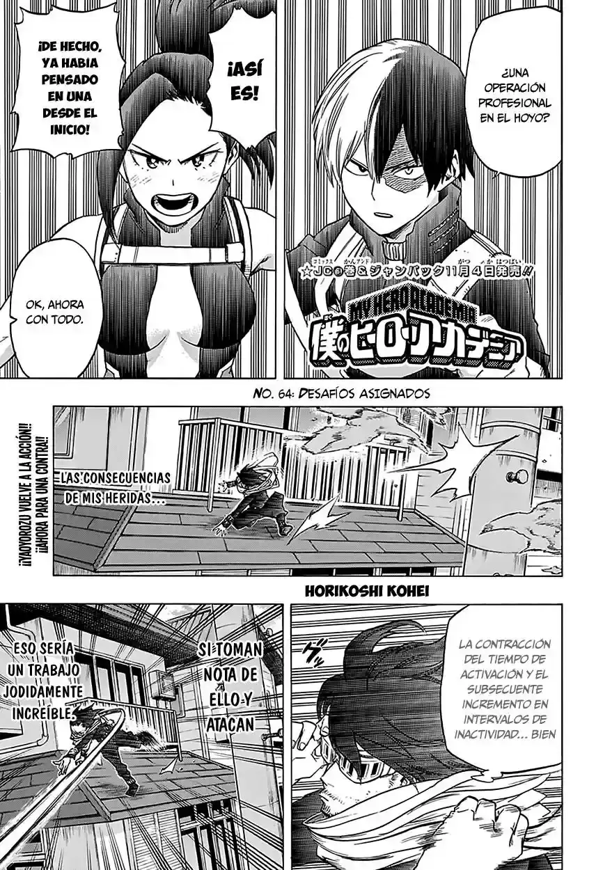 Página 2 — Boku no Hero Academia Capítulo 64