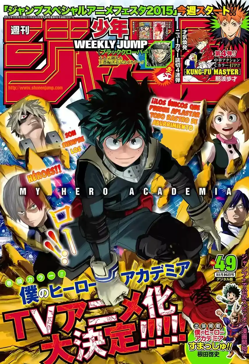 Página 2 — Boku no Hero Academia Capítulo 65