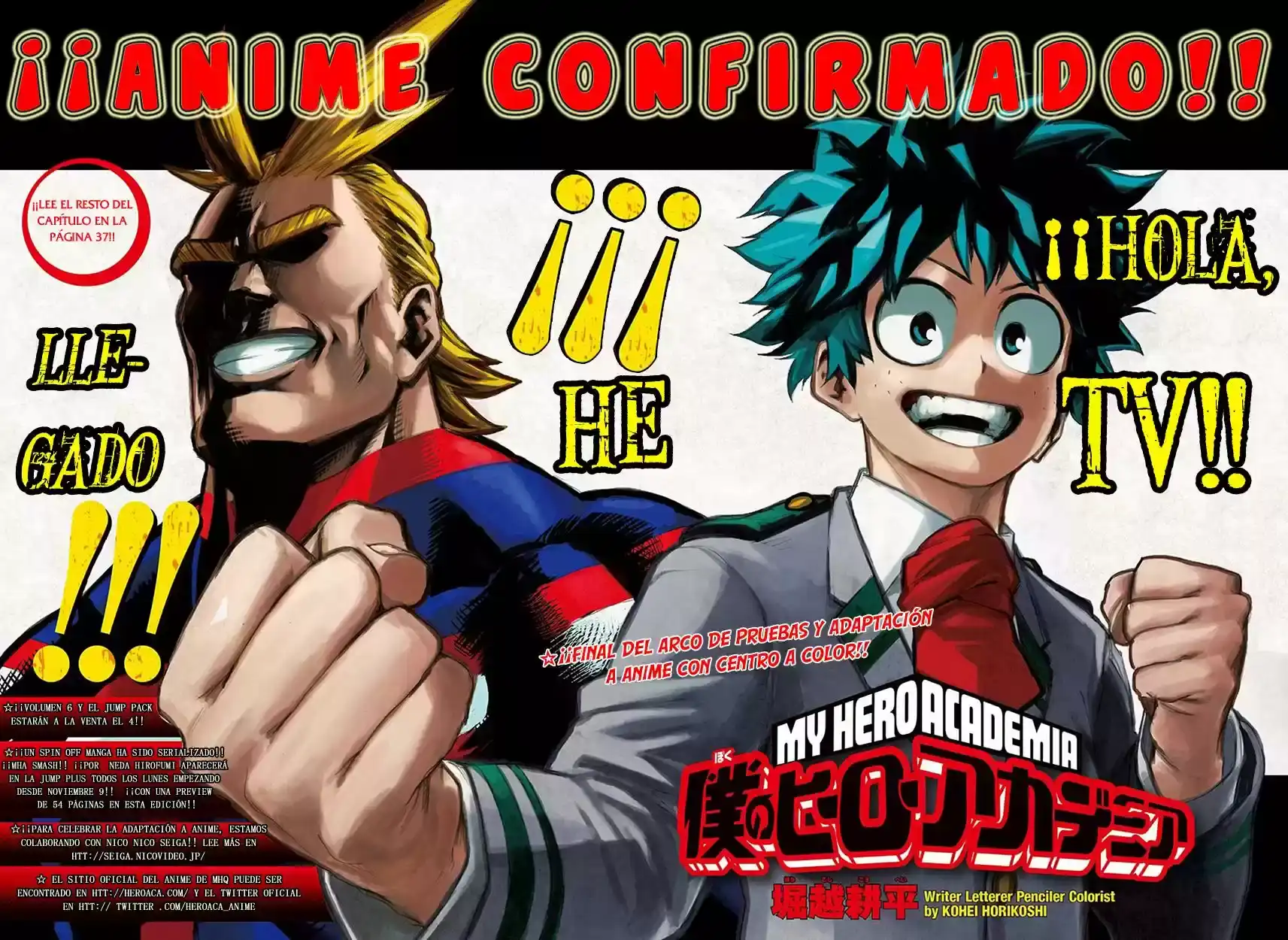 Página 4 — Boku no Hero Academia Capítulo 65