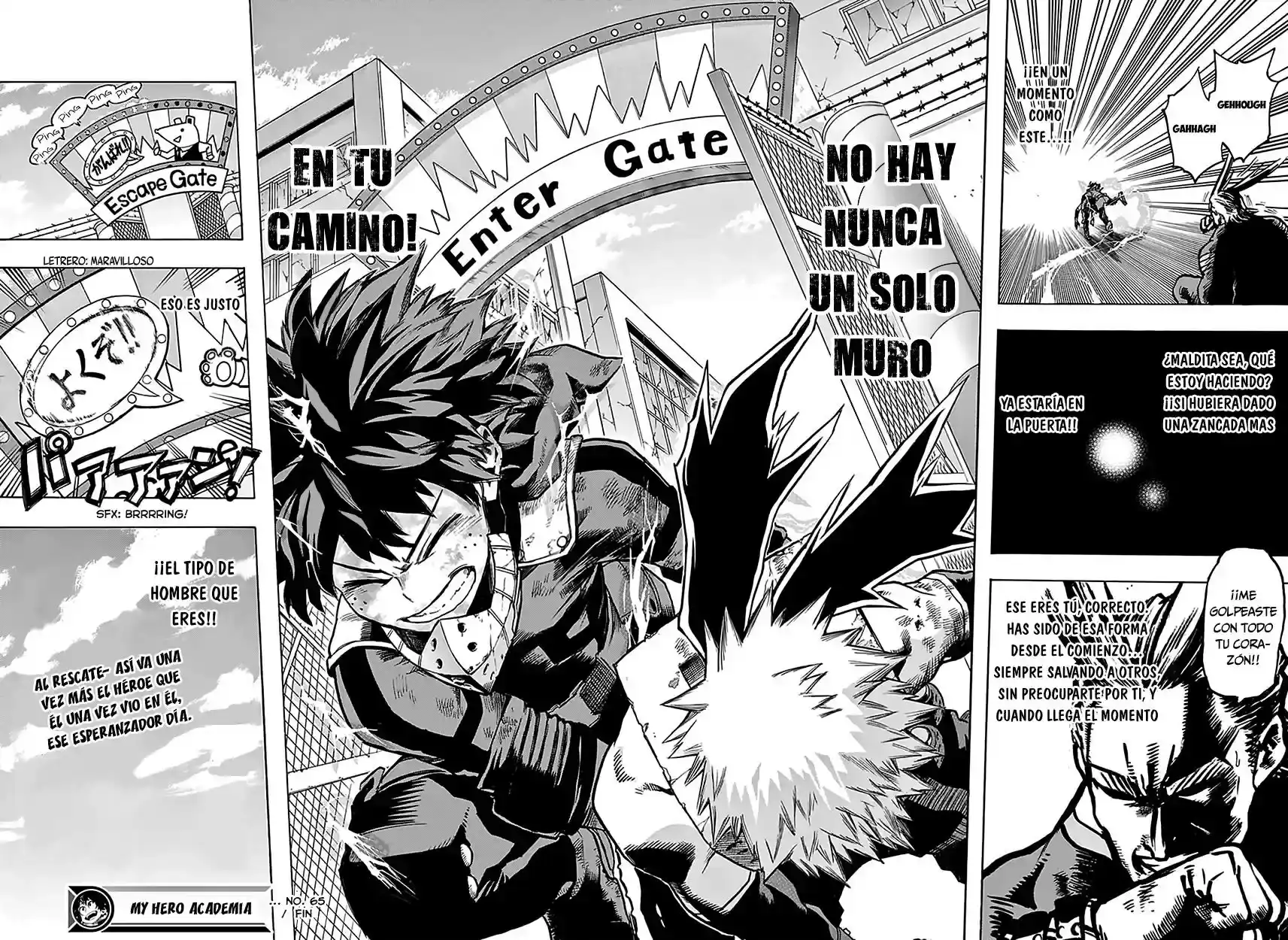 Página 38 — Boku no Hero Academia Capítulo 65