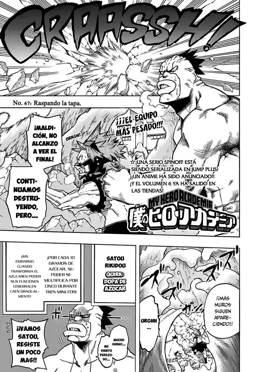 Página 2 — Boku no Hero Academia Capítulo 67