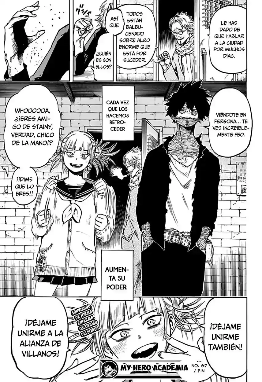 Página 20 — Boku no Hero Academia Capítulo 67