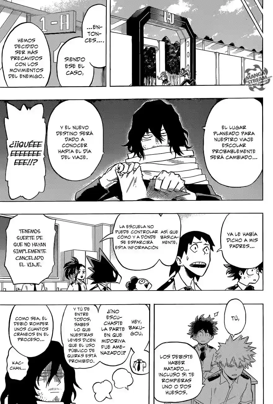 Página 9 — Boku no Hero Academia Capítulo 70