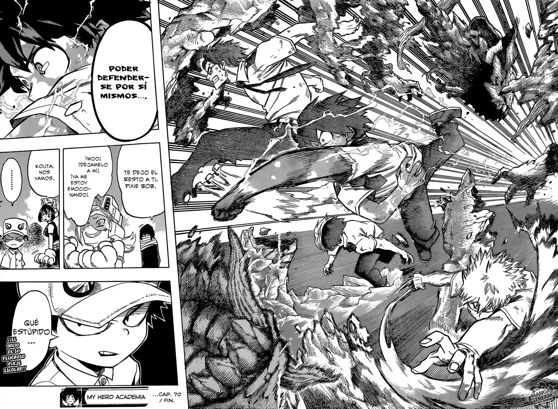 Página 20 — Boku no Hero Academia Capítulo 70