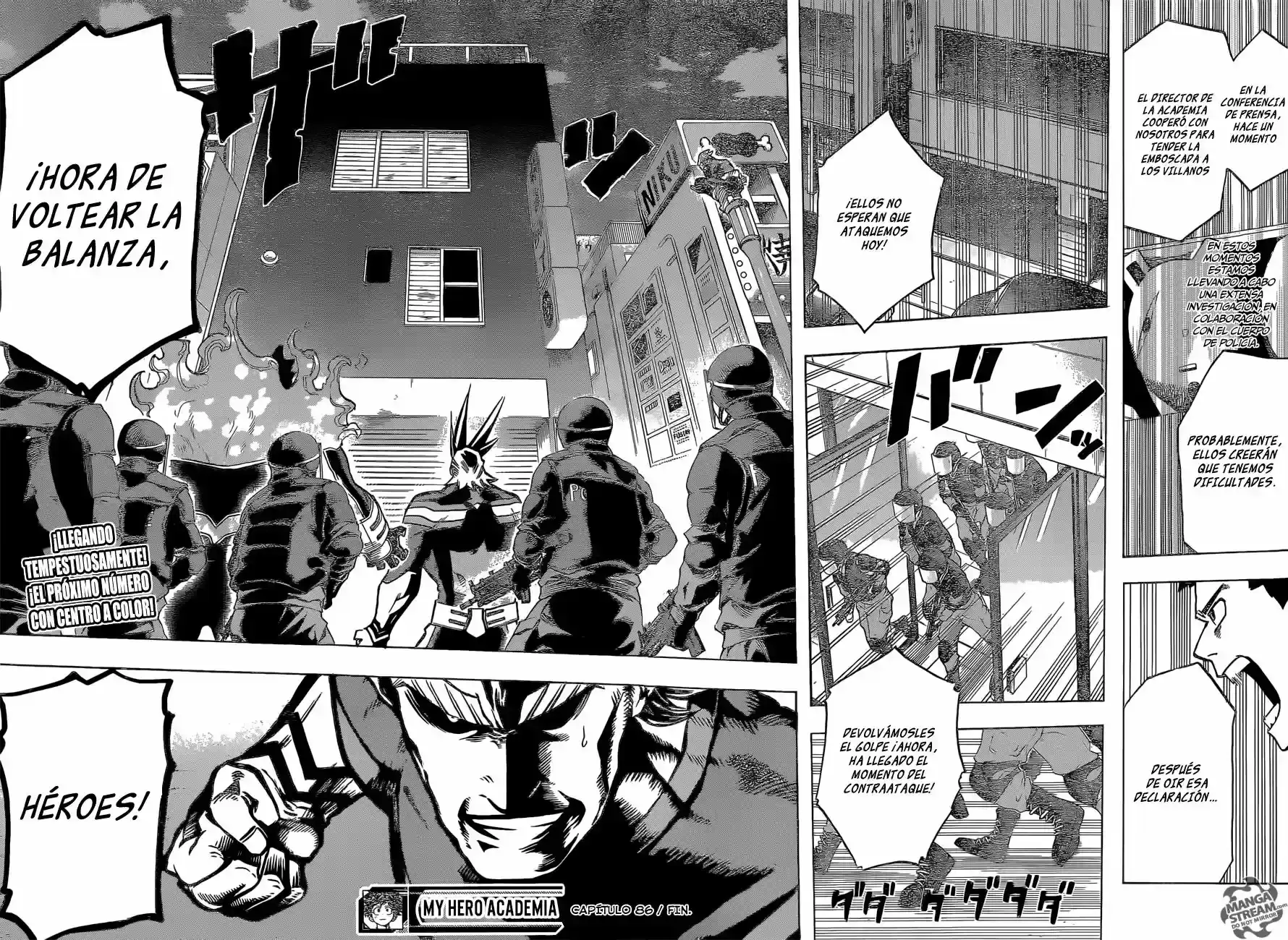 Página 18 — Boku no Hero Academia Capítulo 86