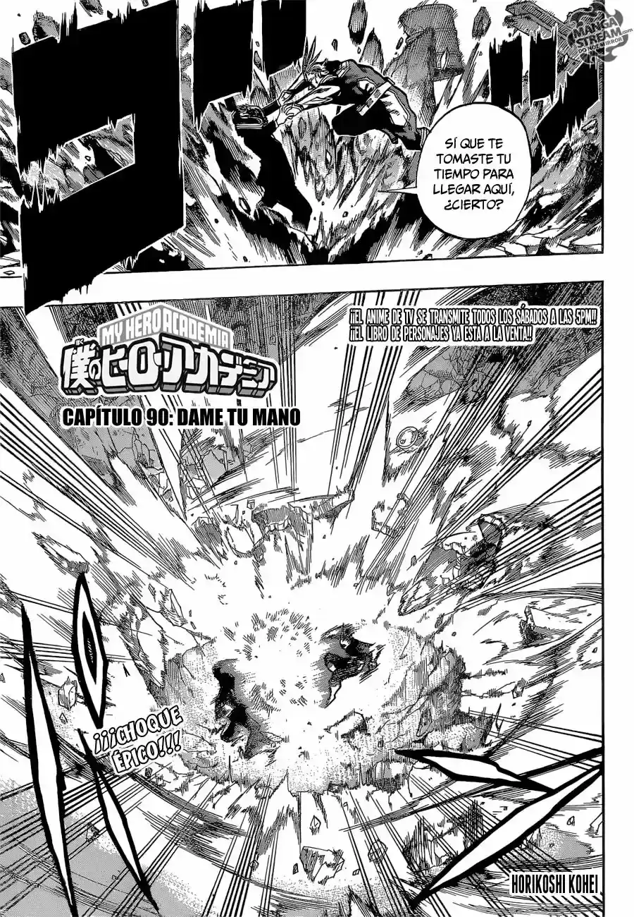 Página 3 — Boku no Hero Academia Capítulo 90
