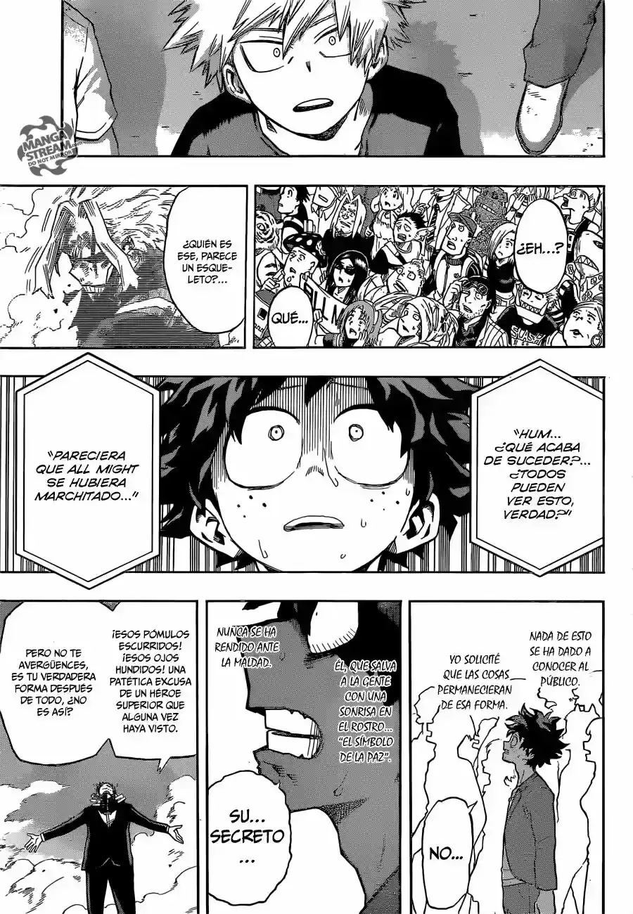 Página 13 — Boku no Hero Academia Capítulo 92