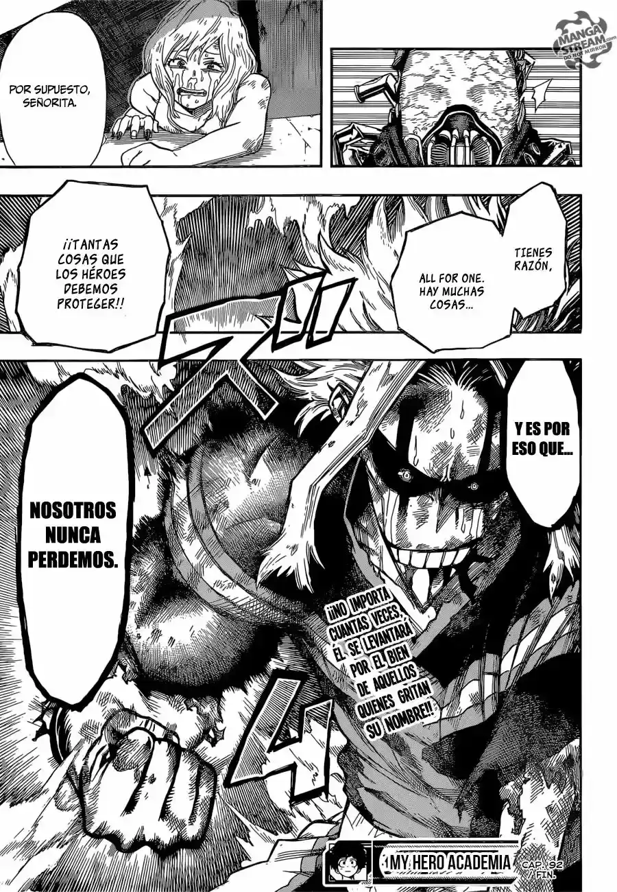 Página 42 — Boku no Hero Academia Capítulo 92