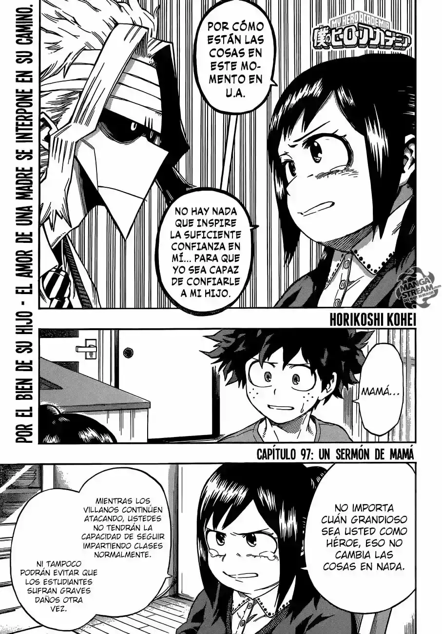 Página 3 — Boku no Hero Academia Capítulo 97