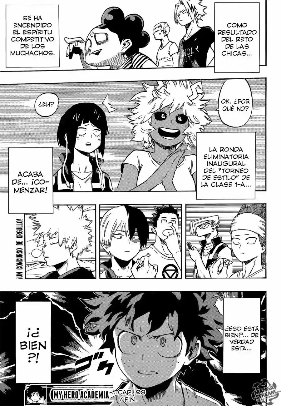 Página 40 — Boku no Hero Academia Capítulo 98
