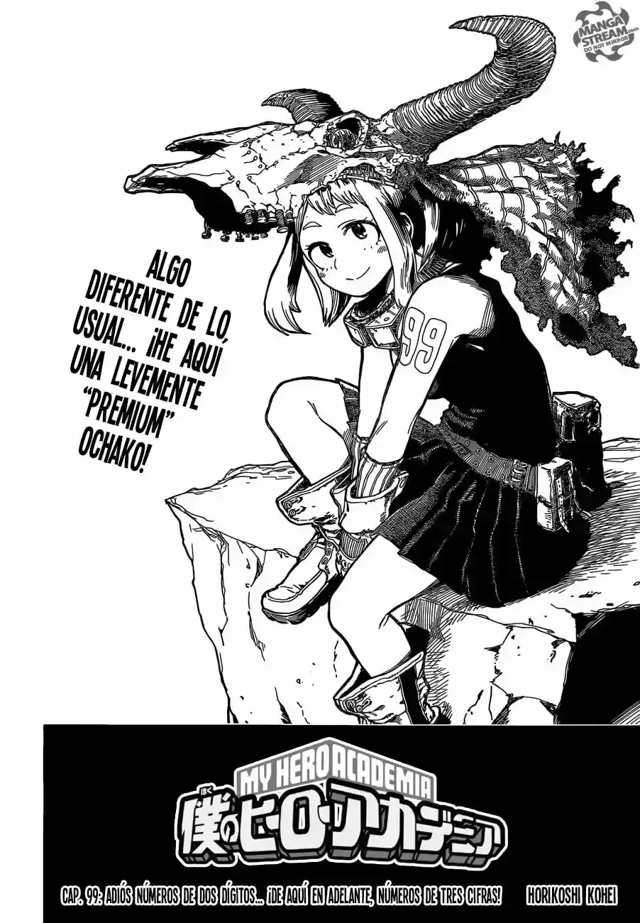 Página 3 — Boku no Hero Academia Capítulo 99