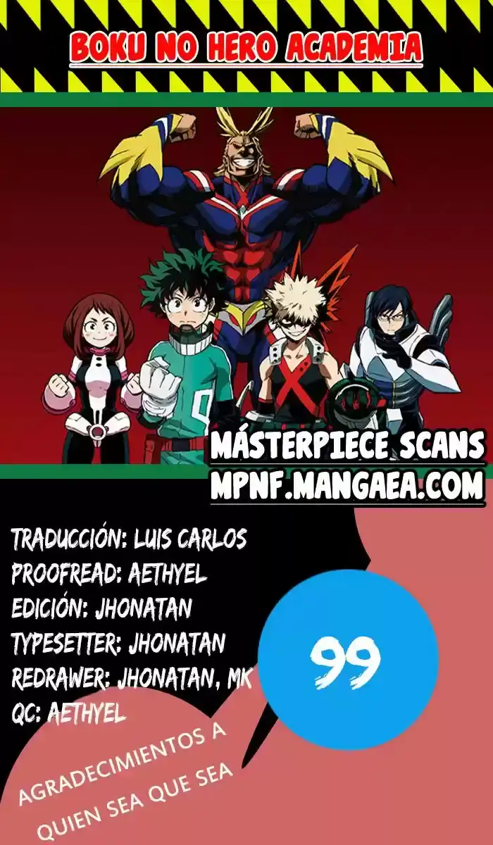 Página 21 — Boku no Hero Academia Capítulo 99