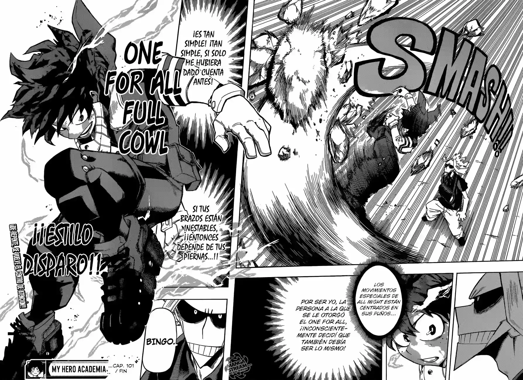 Página 38 — Boku no Hero Academia Capítulo 101