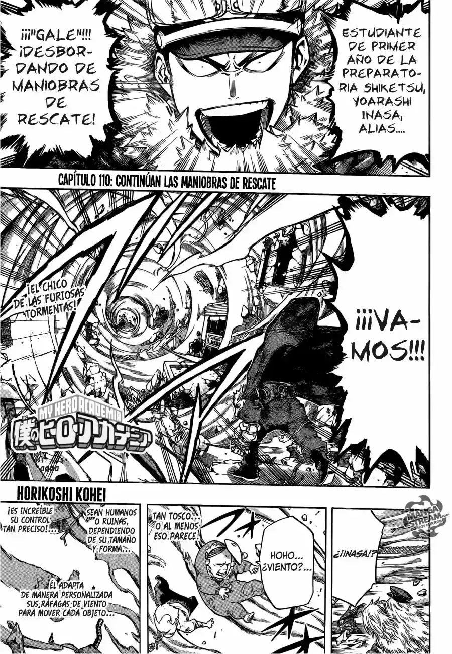 Página 2 — Boku no Hero Academia Capítulo 110