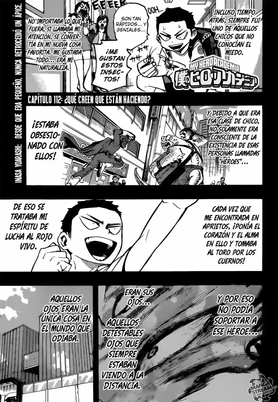 Página 2 — Boku no Hero Academia Capítulo 112