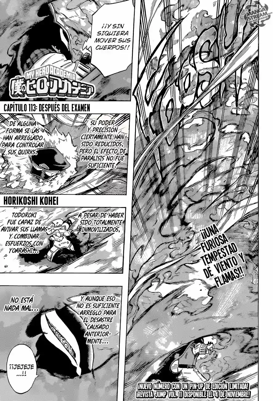 Página 20 — Boku no Hero Academia Capítulo 113