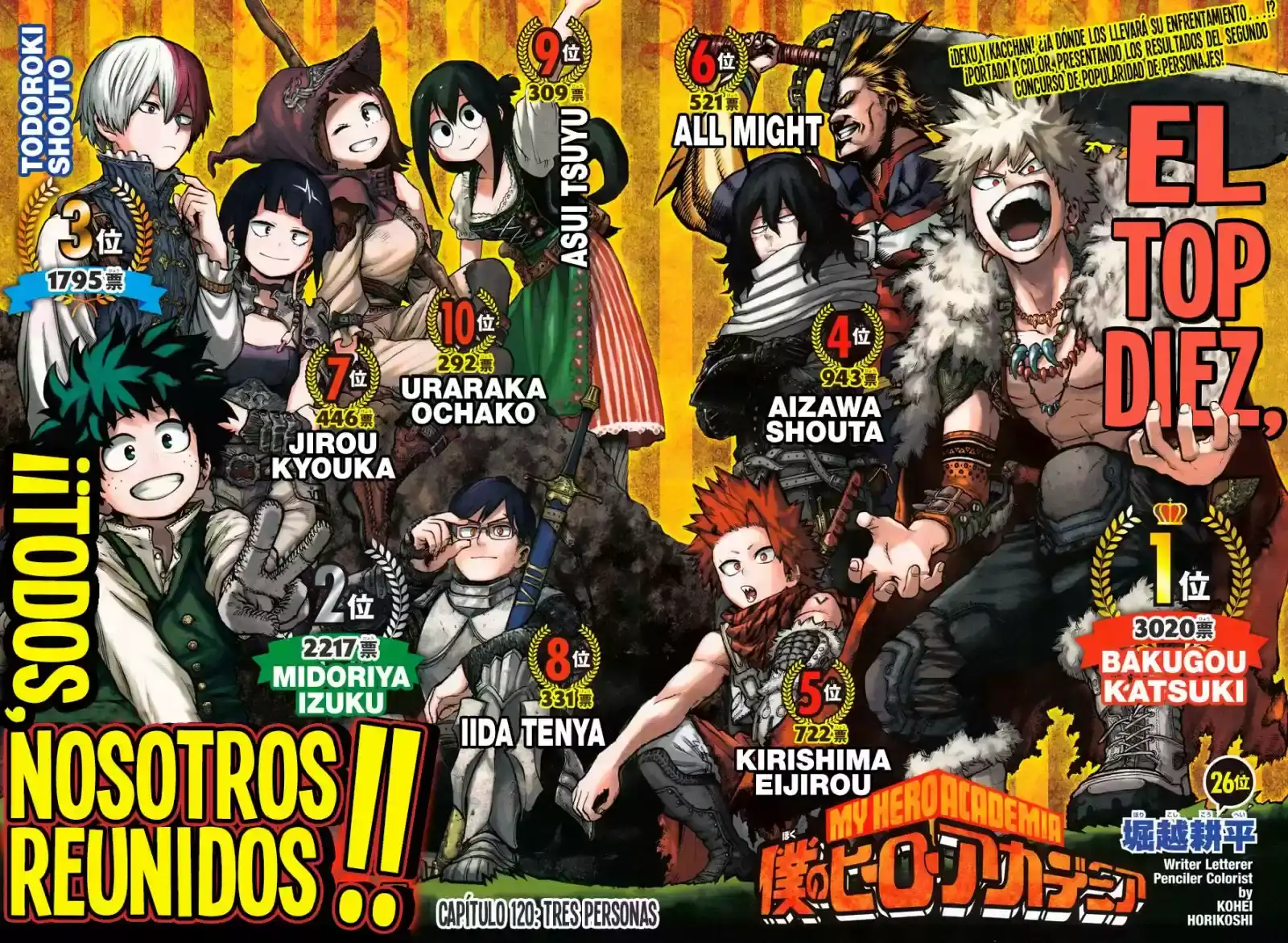 Página 20 — Boku no Hero Academia Capítulo 120
