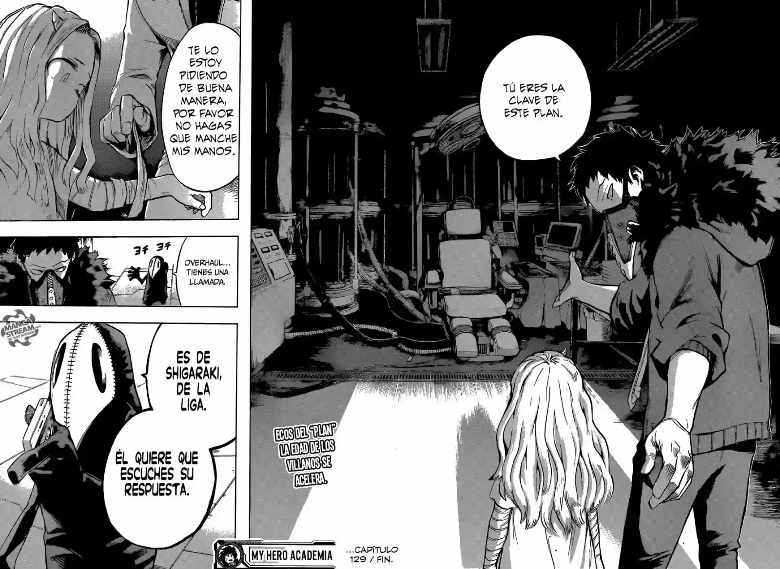 Página 34 — Boku no Hero Academia Capítulo 129