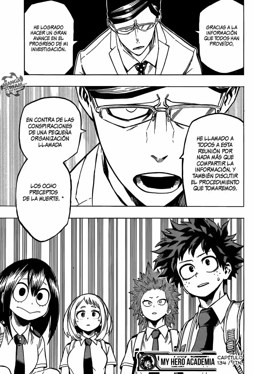 Página 21 — Boku no Hero Academia Capítulo 134