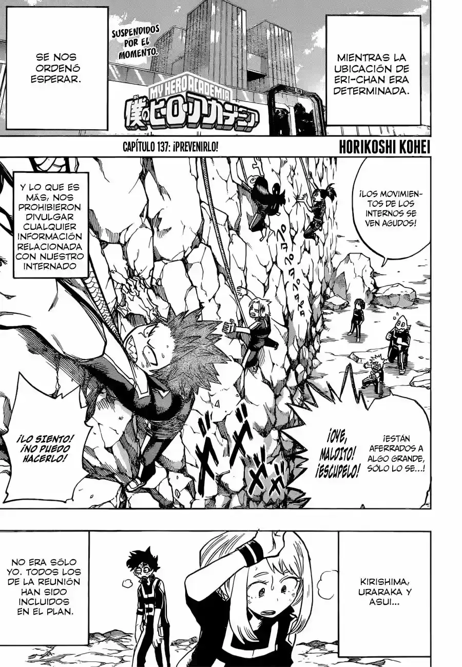 Página 23 — Boku no Hero Academia Capítulo 137