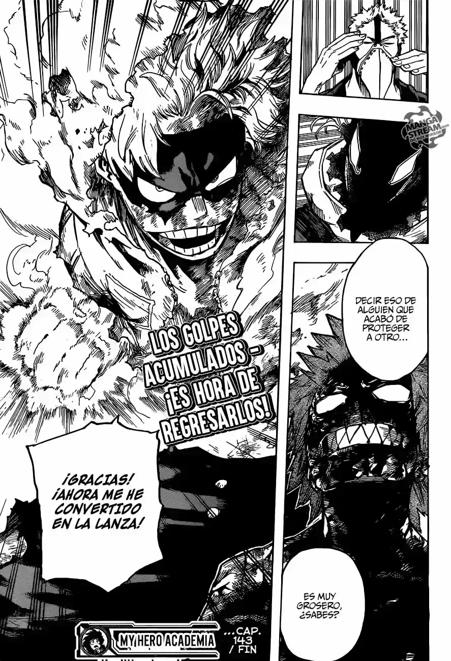 Página 18 — Boku no Hero Academia Capítulo 143