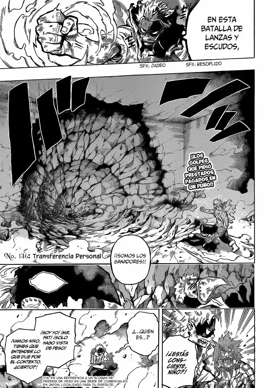 Página 3 — Boku no Hero Academia Capítulo 146