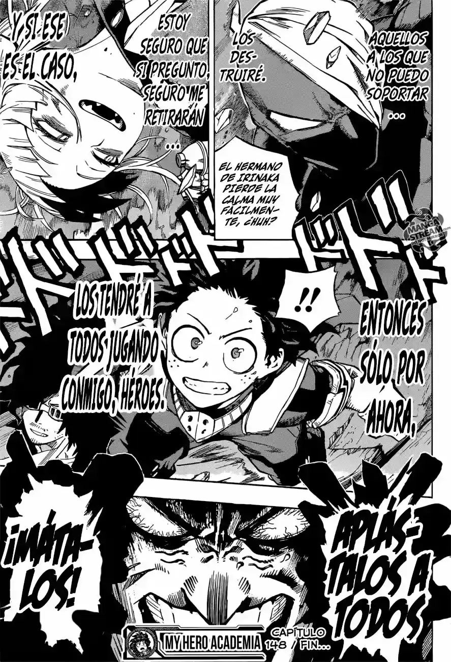 Página 17 — Boku no Hero Academia Capítulo 148