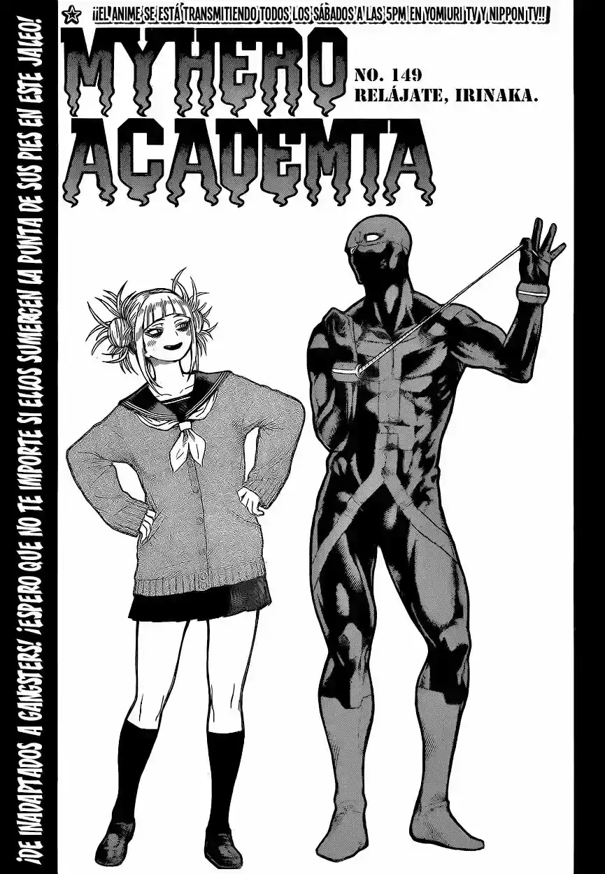 Página 3 — Boku no Hero Academia Capítulo 149