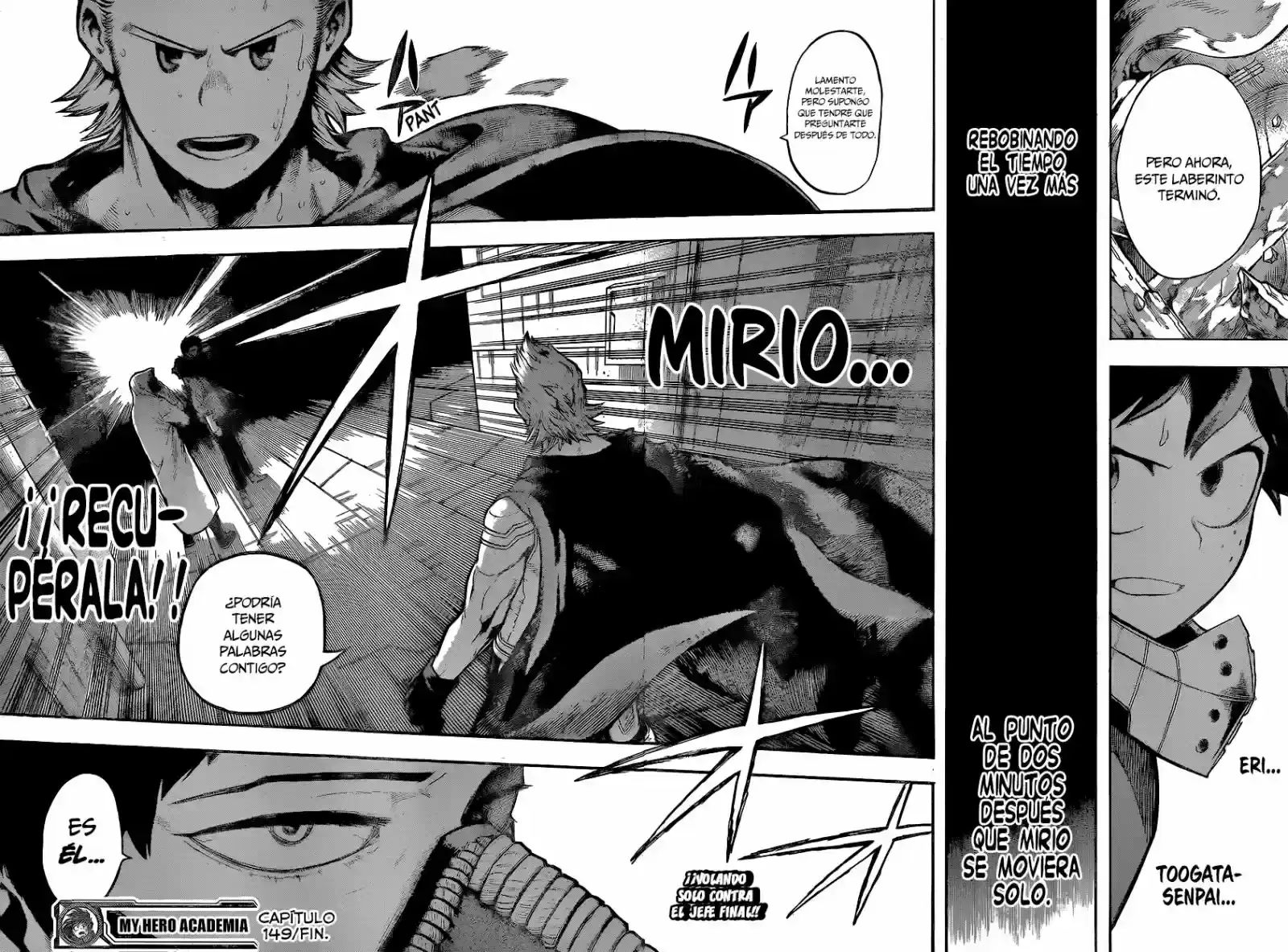 Página 16 — Boku no Hero Academia Capítulo 149